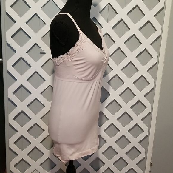Rosie Pope nude nursing tank light pink large GC - Picture 9 of 12
